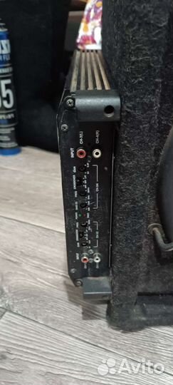 Сабвуфер и усилитель