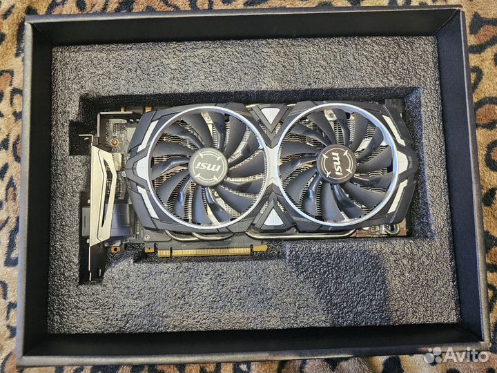 Видеокарта Msi GTX 1070 8Gb Armor