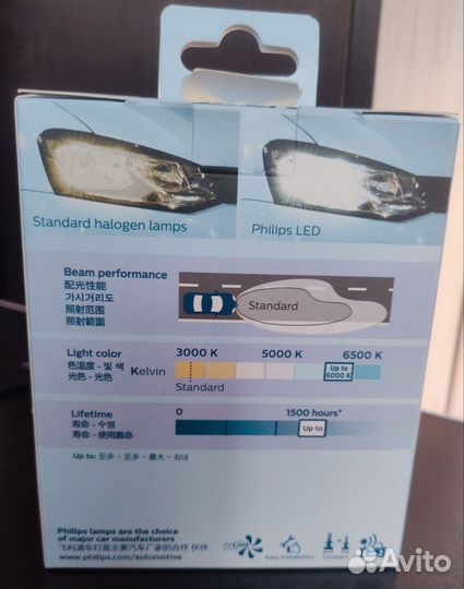 LED лампы Philips Ultinon Pro3101 H7