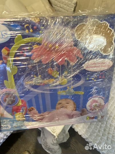 Мобиль Проектор звёздное небо на кроватку