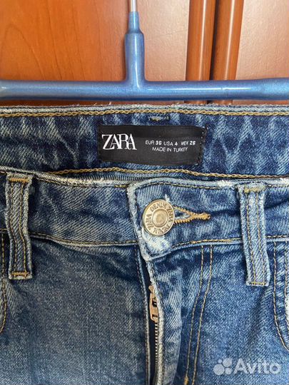 Джинсы zara мужские бу