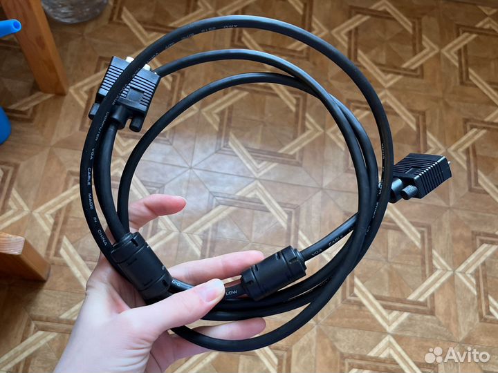 Кабель-адаптер VGA to VGA 2.0 м