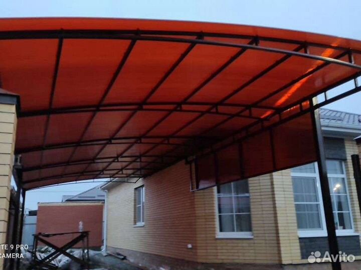 Сварщик-монтажник, (изготовление навесов)