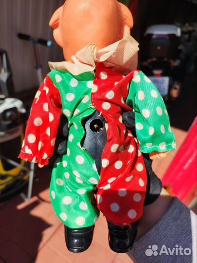 Клоун игрушка СССР