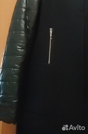 Драповое полупальто