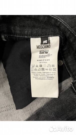 Moschino джинсы мужские