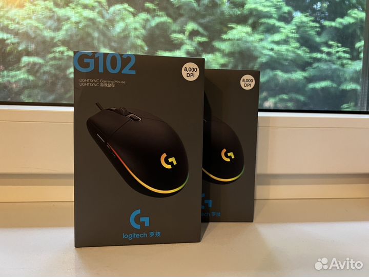 Игровая мышь logitech g102