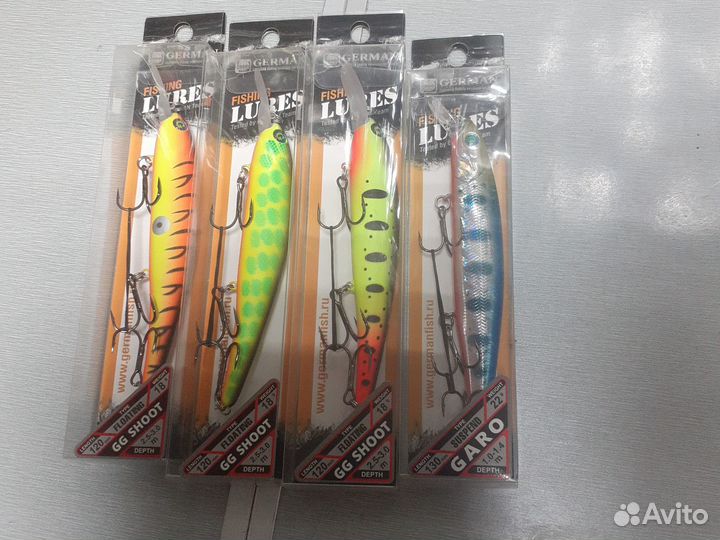 Воблеры gg shoot/ garo