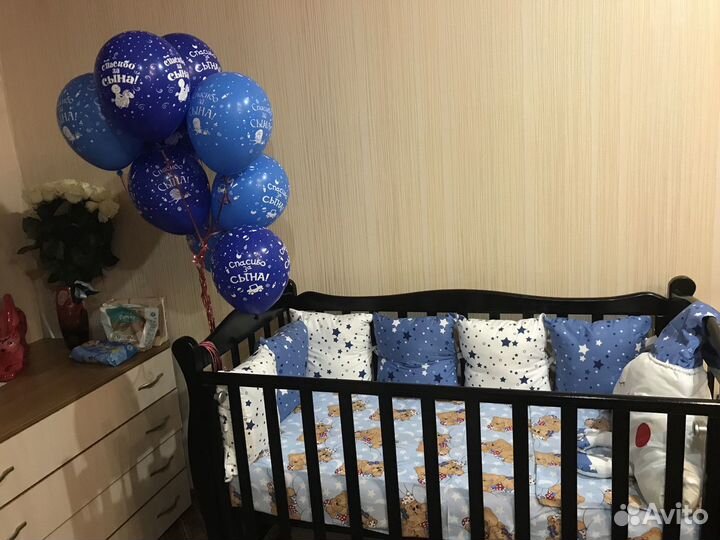 Бортики в кроватку