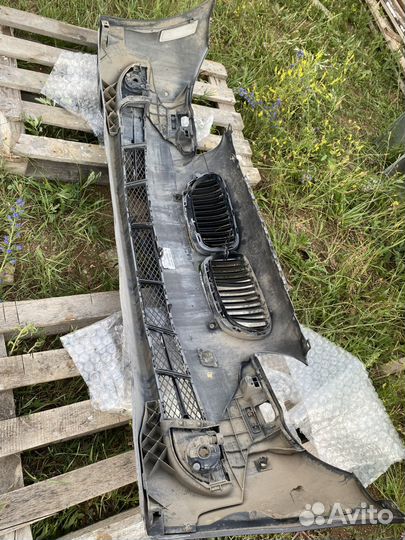 Передний бампер в сборе на бмв 5 кузов ф10