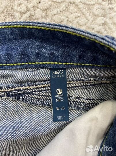 Джинсовые шорты Adidas размер S