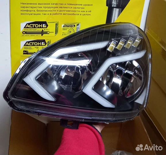 Фары Приора в стиле Мерседес AMG mercedes