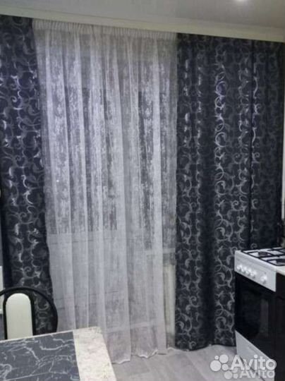 Шторы 4м, 2 шт по 2м, мрамор / рогожка