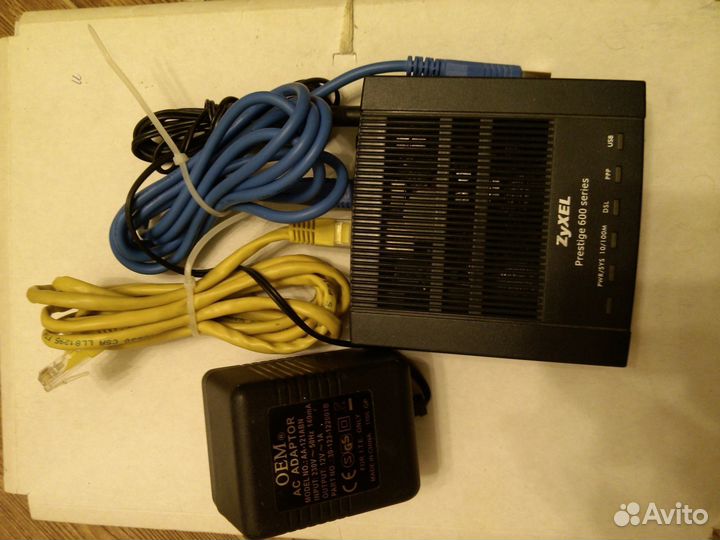Adsl2+ Modem Zyxel P-660RU EE AnnexA