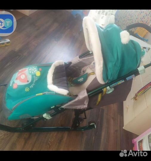 Коляска санки