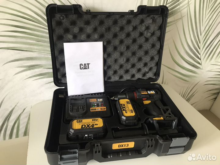 Дрель-шуруповерт CAT dx13.1