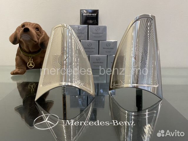 Накладки на твиттеры Burmester Mercedes Benz