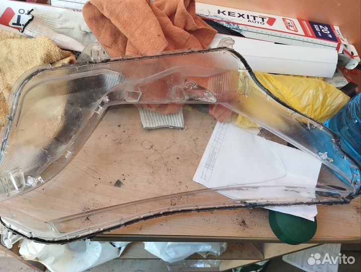 Стекло для фары Toyota rav 4 2016