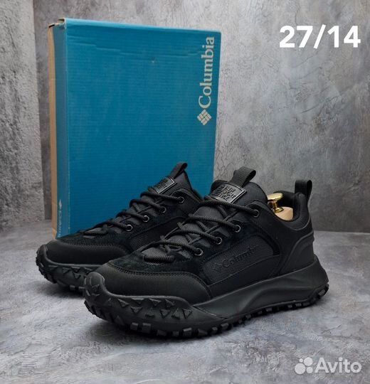 Кроссовки черные весна columbia