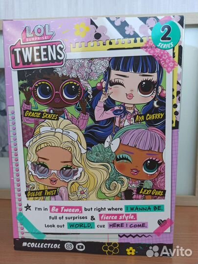 Кукла LOL tweens Goldie Twist, новая