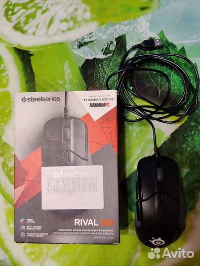 Мышь проводная SteelSeries Rival 310