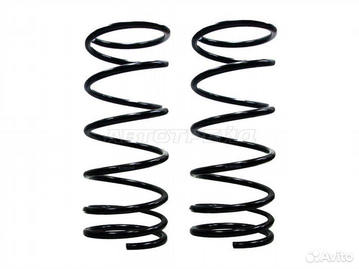 Комплект пружин 2шт задние mitsubishi pajero /MON