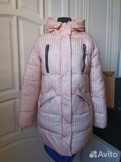 Зимний пуховик куртка для девочки 10-12лет