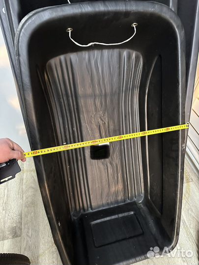 Сани-волокуши для снегохода корыто