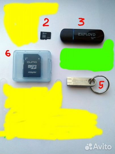 Флешки USB microSD 4gb 8gb 16GB Kingston