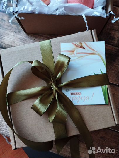 Подарочный бокс косметики Orange / подарок учителю