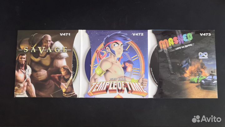 CD asus Bonus gamepack. Savage, BillyBlade, Mashed