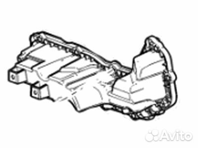 Клапанная крышка двигателя Cadillac XT6