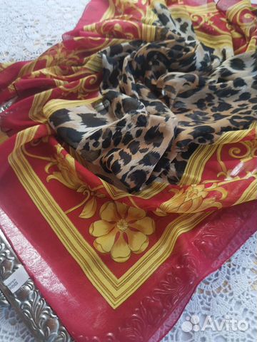 Красивый шифоновый платок