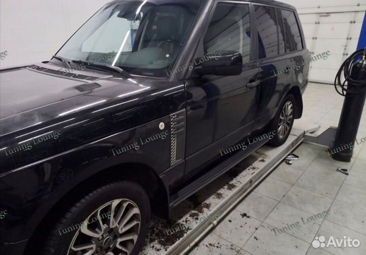 Пороги подножки на Range Rover Vogue