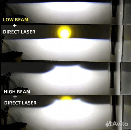 Bi LED Laser линзы 3 дюйма универсальные (Веста)