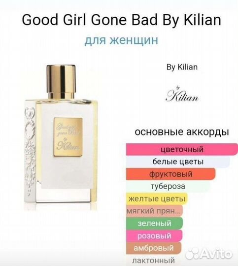 Духи Good Girl Gone Bad By Kilian,50ml,тестер