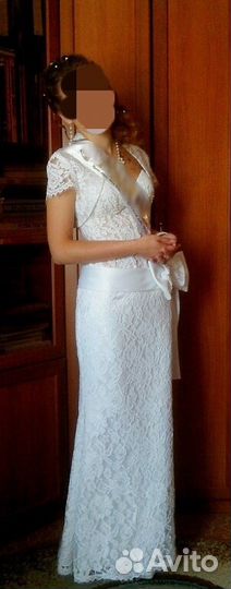 Платье белое