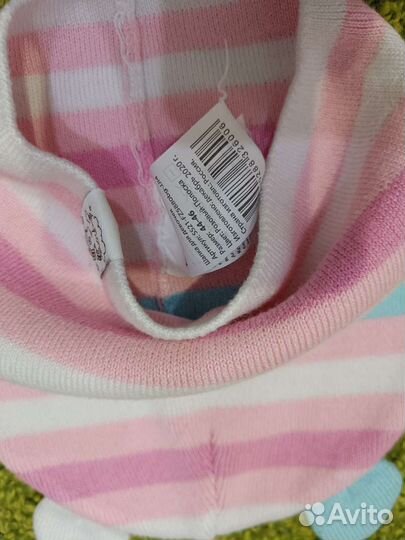 Шапка для девочки (цена за 3 шт)