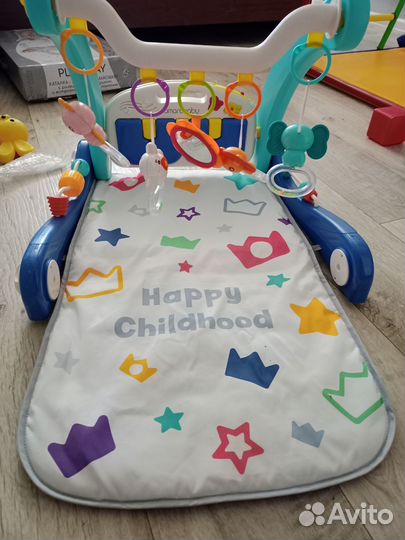 Развивающий коврик с пианино