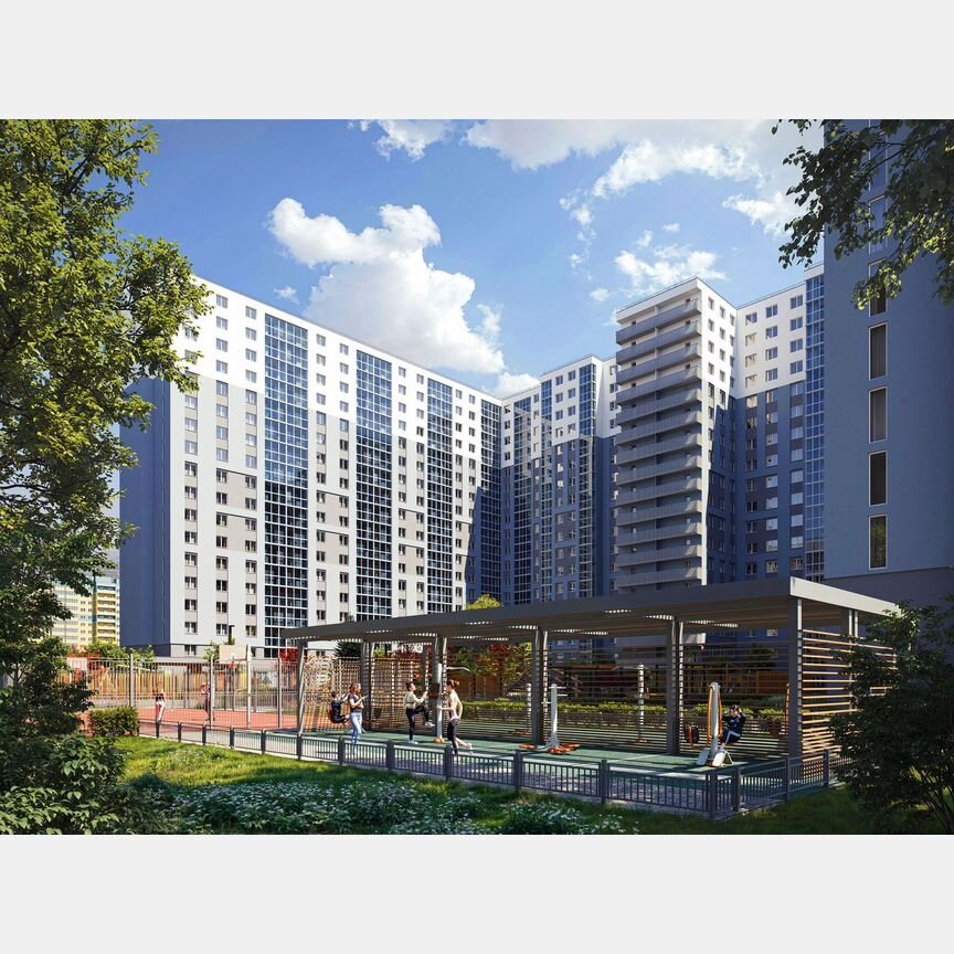 Квартира-студия, 25,6 м², 10/19 эт.