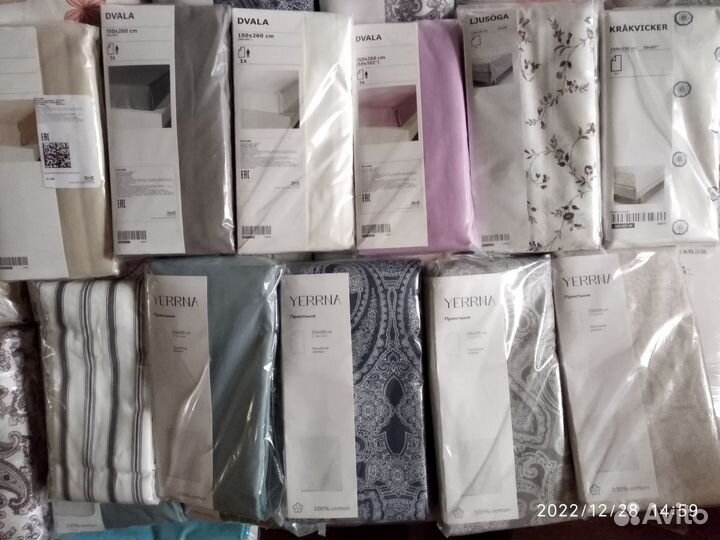 Постельное белье IKEA идр