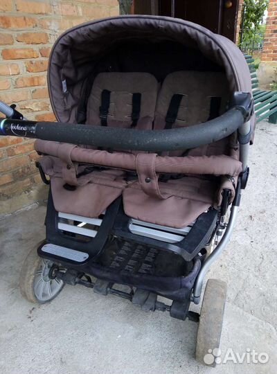 Коляска для двойни 2 в 1