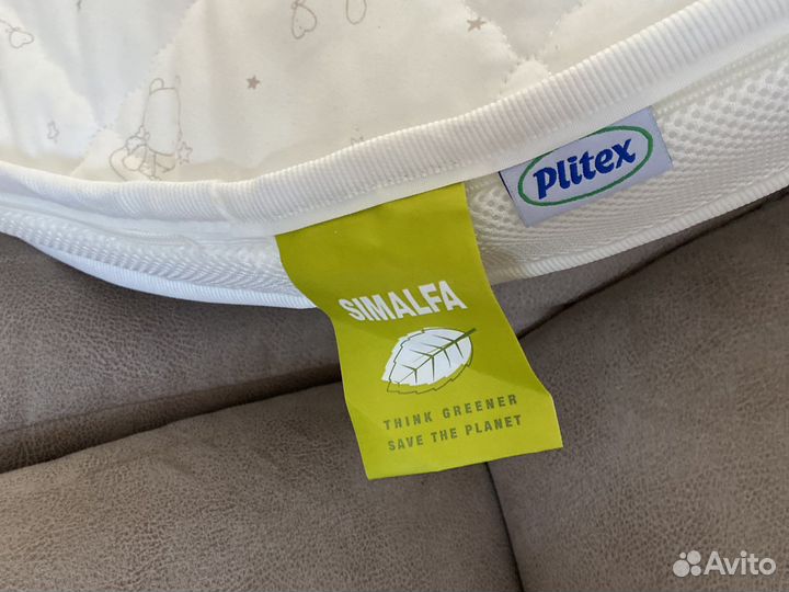 Матрас детский круглый 75*75