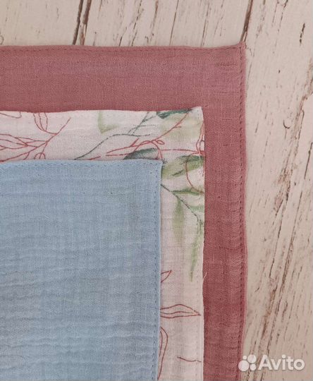 Муслиновые пеленки новые