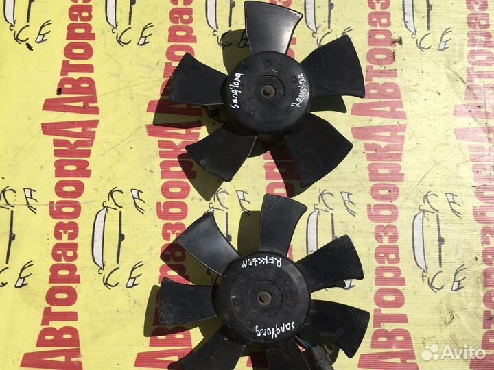 Крыльчатка вентилятора радиатора SsangYon Rexton