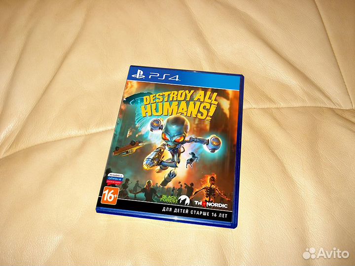 Destroy All Humans - Лицензионная Игра для PS4