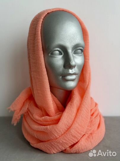 Палантин хлопок женский