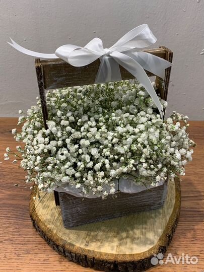 Гипсофила, букет гипсофил