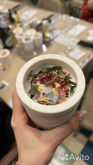 Мастер класс по свечам с намерениями