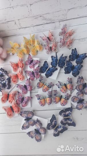 Бабочки заколочки